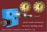 double side city street clocks with movement motor mechanism 3 feet 4feet 5 feet