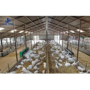 Wholesale Prefabricated Steel Structure Livestock Shed Height 2-10 Meters For Pig Farm House from china suppliers