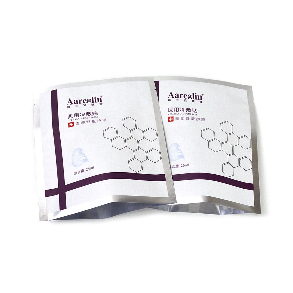 23cmx48cm 68 Microns Three Side Seal Pouch High Barrier