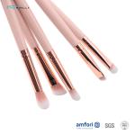ISO9001 BSCI Synthetic Hair Makeup Brush Aluminum Ferrule