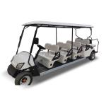 New Energy 4 Row Golf Cart Electric Golf Buggy With Seat 690kg