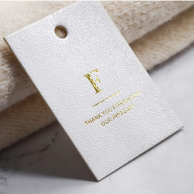 Eco Paper Clothing Hanging Tags Custom Hangtags Multi-style Hang Tags label sewing garment tag