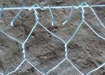 2.7mm Galfan Woven Hexagonal Gabion Mesh Basket 8x10cm Aperture