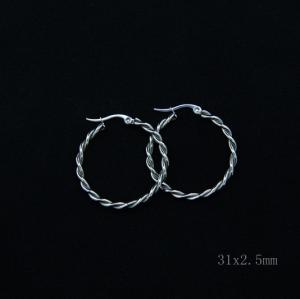 Wholesale Classic 316L Stainless Steel Fashion Jewelry Earrings Hoops Earrings LEH64 from china suppliers