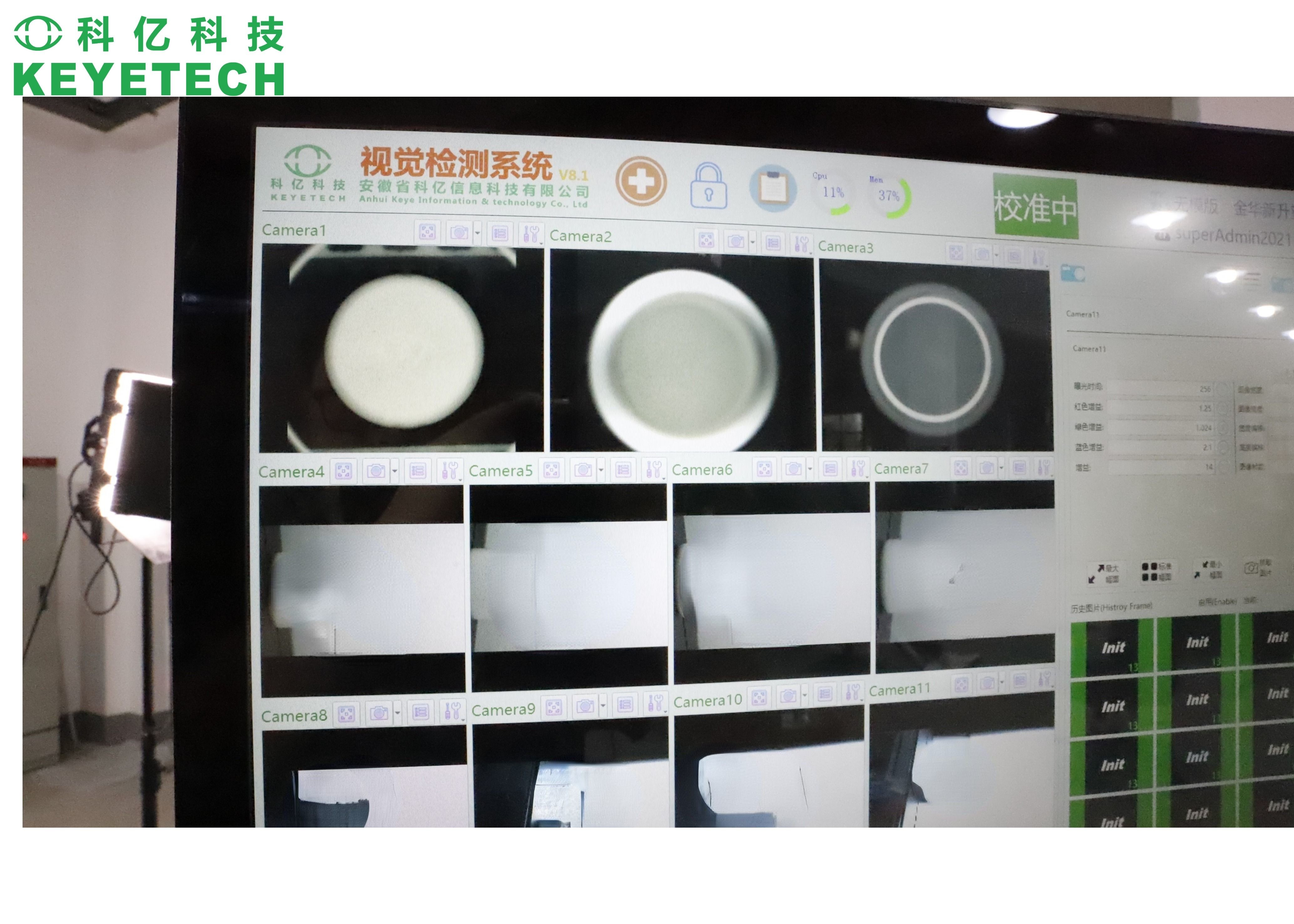 304SS Preform Packaging Inspection Equipment system For Ceramic Plate