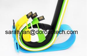 Wholesale Silicone Bracelet USB2.0 Flash Pen Drive Customized Logo Printing from china suppliers