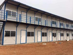 Wholesale light steel structure workers house prefab labor house from china suppliers