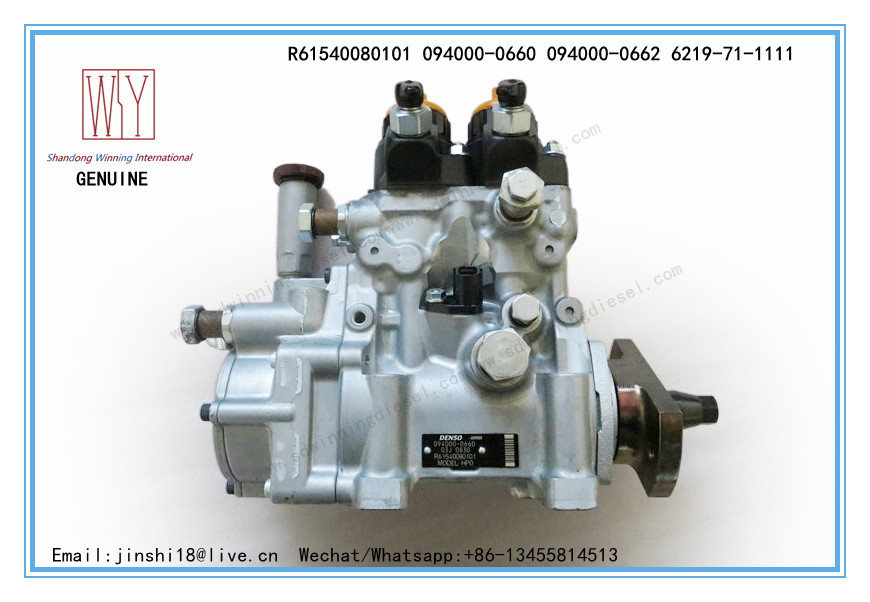 DENSO GENUINE AND NEW HP0 FUEL PUMP 094000-0660 094000-0661 094000-0662 FOR HOWO R61540080101