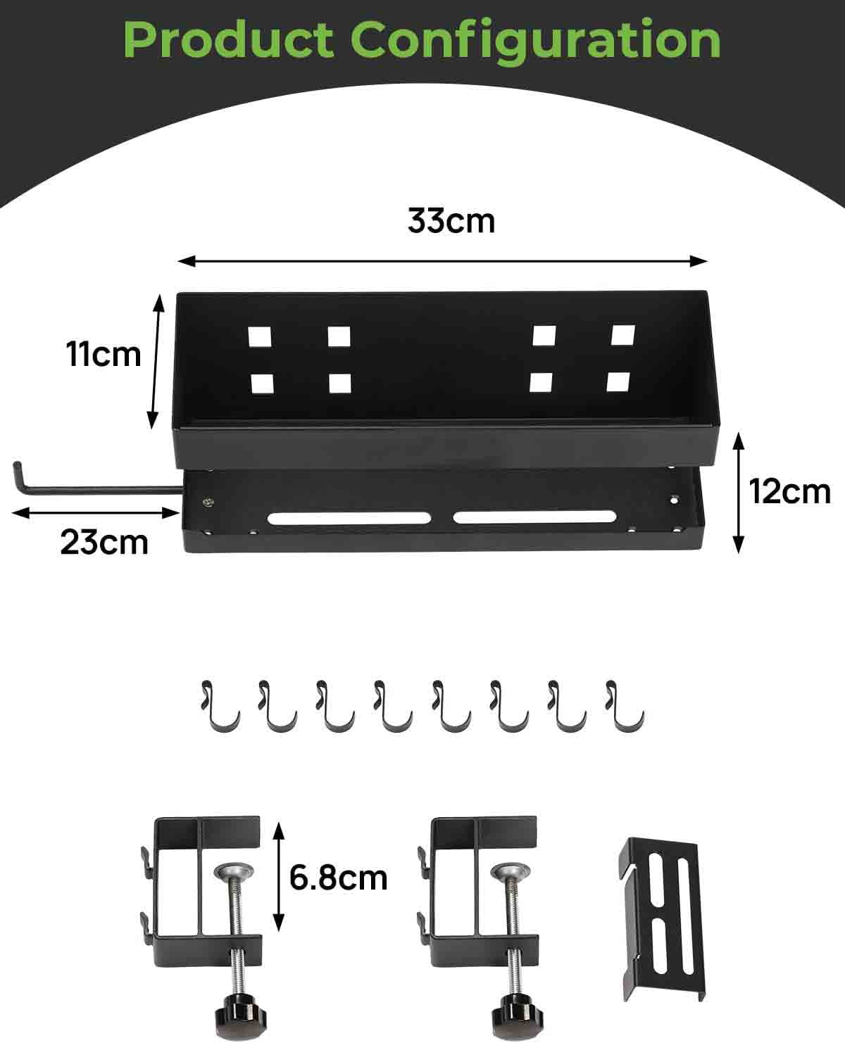 Griddle Caddy, BBQ Caddy for 22"/36" Blackstone Griddle Accessories, Grill Caddy for Outdoor Grill with Paper Towel Holder