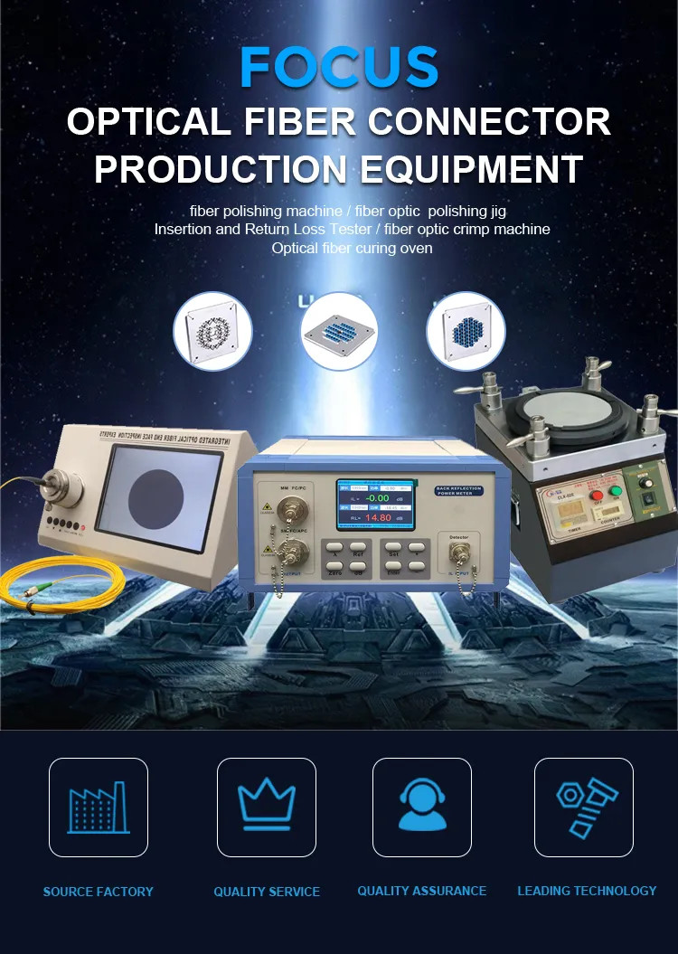 CLX-P6800 Fiber Patch Cord Manufacturing Machine For Fiber Optic Cable Stripping And Cutting