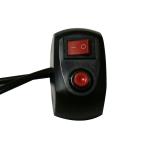 72W 12V Four Color LED Light Bar Flood Spot Combo Waterproof Driving Lights Off
