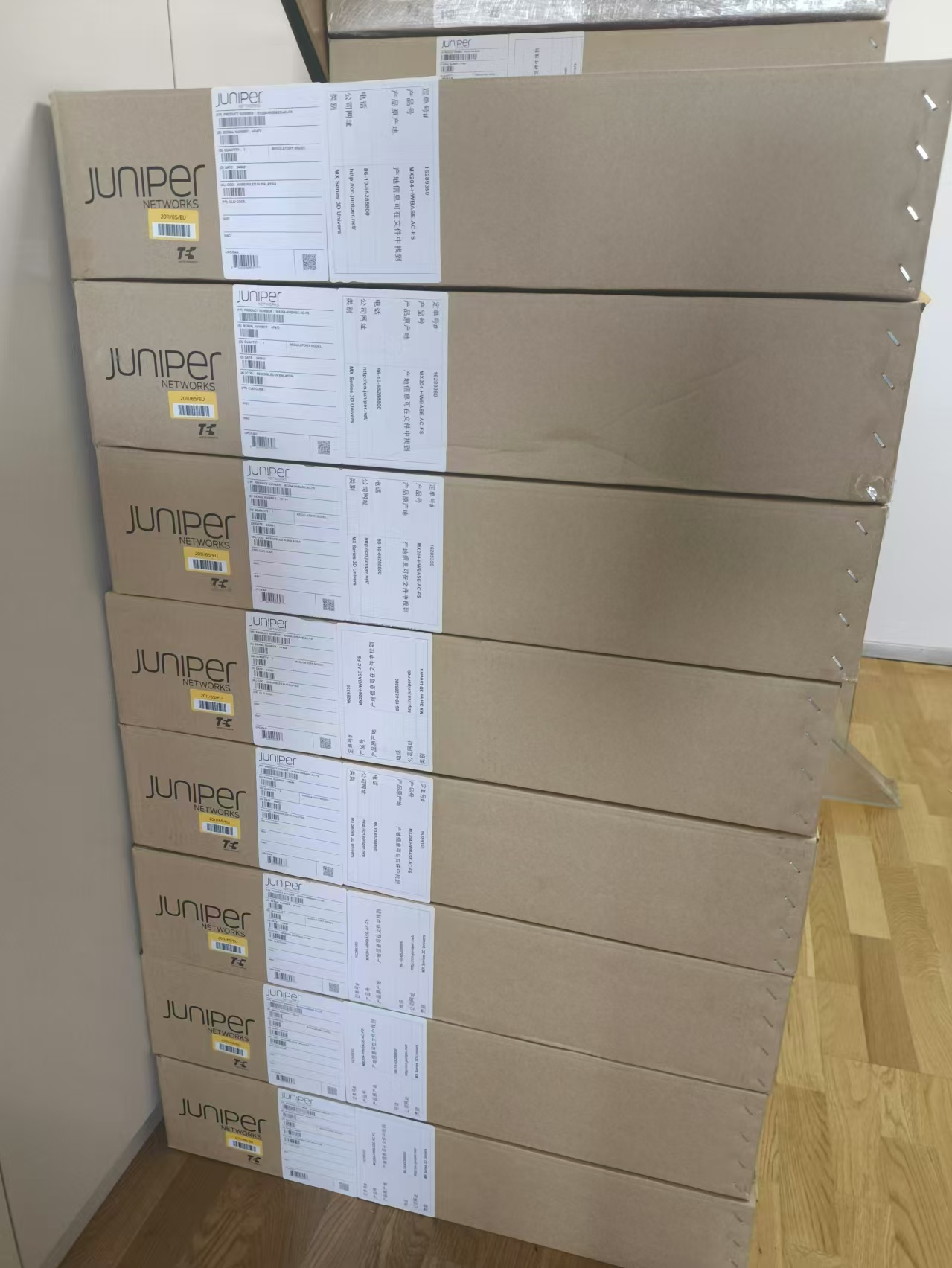 802.11b Wi-Fi Transmission Standard Customized MX204-HWBASE-AC-FS/JUNIPER MX204 Universal Routing Platform Customized Size