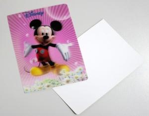Wholesale Plastic Product Material 3D Lenticular Lens Gift Cards Flip Animation Lenticular Cards Printing From Australia from china suppliers
