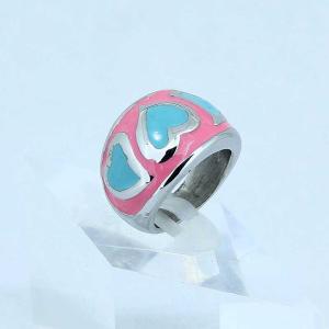 Wholesale FAshion 316L Stainless Steel Ring With Enamel LRX151 from china suppliers