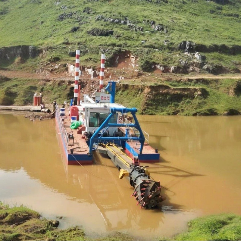 Customized 26 Inch Cutter Suction Dredger For Mud / Sand Removal