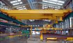 Double Girder Overhead Travelling Crane , Driver Room 25 Ton Electric Bridge