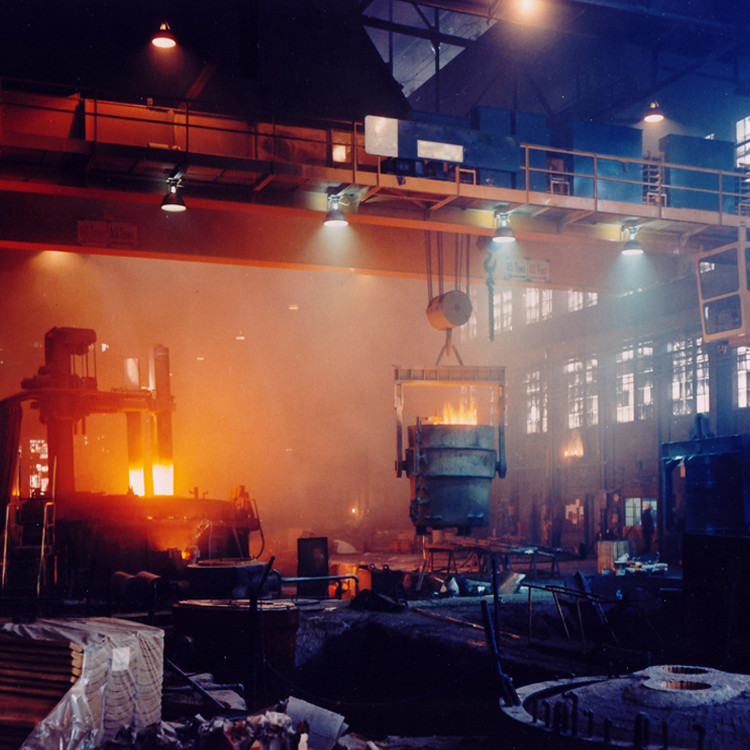 Double Beam Steel Factory Foundry Crane Type QDY 5t Hook Bridge Cast Crane