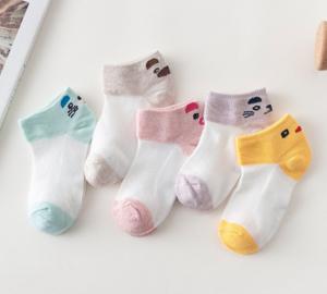 Wholesale Comfortable Fashion Cute Baby Socks , Knitted Cotton Baby Socks Customized Color from china suppliers