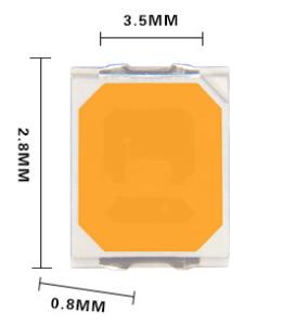 Wholesale Bright 3V 2835 Red Led Chip For Warning Lights from china suppliers