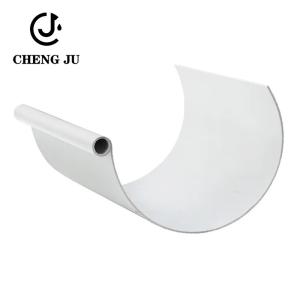Wholesale Roofing Building Material PVC Rain Gutter Fittings Plastic Rainwater Gutter from china suppliers