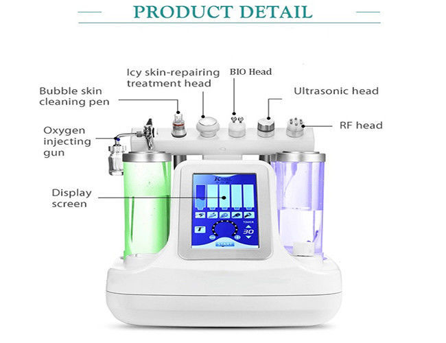 6 In 1 Pigment Acne Removal Ultrasound Hydro Facial Machines