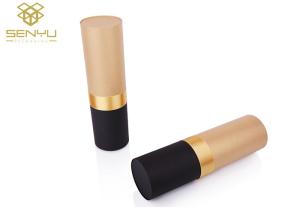 Wholesale Kraft Paper Lip Balm Tubes Cylindrical Round Packaging CMYK Printing from china suppliers