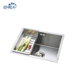 Single Bowl Handmade kitchen Sinks SUS304 stainless steel Kitchen Sinks