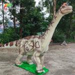 Waterproof Life Size Animatronic Dinosaur Jurassic Brachiosaurus For Amusement