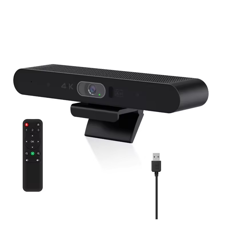 iBoard 4K AI Auto Framing All-in-one Video Bar Conferencing Webcam Remote Control Meeting Solutions