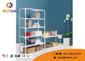 Wholesale White Boltless Steel Rack Chrome Plated Boltless Metal Shelving Units from china suppliers