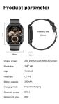 2.04inch Amoled Screen HK26 Women'S Bluetooth Watch Sport Activity Tracker
