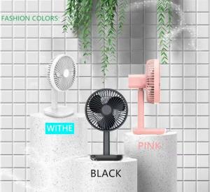 Wholesale Free Standing Rechargeable Table Fans High Speed Desk Fan 6.5 X 10.4 Inches from china suppliers