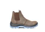 Comfort Steel Toe Cap Hiking Waterproof Hunting Boots Cow Leather Office Without