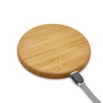 Customized Eco-friendly Baboo/wood made 10W Qi Fast Charging Wireless Phone
