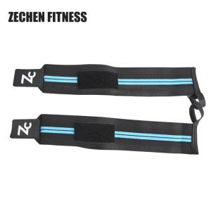 Wholesale Powerlifting Wrist Wraps Fitness 45cm Custom Polyeste Gym Weight Lifting from china suppliers