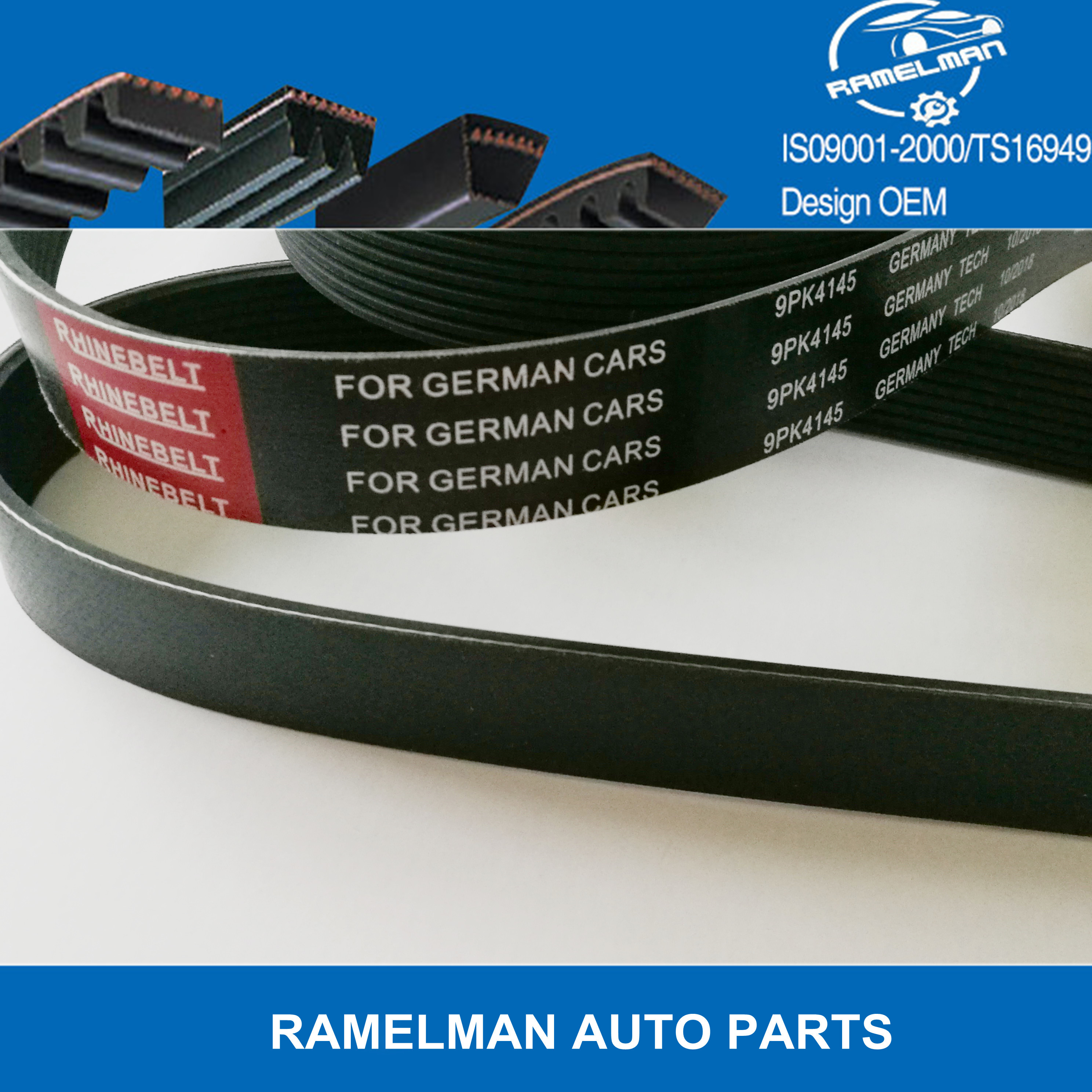 oem 11311721699/11311734608 110MR20.7 auto transmission belt rubber timing belt for car BMW factory hot sale with stock