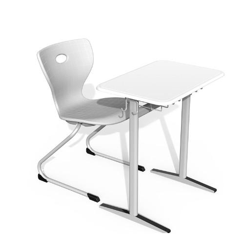 Modern Metal Classroom Furniture Desk School Table And Chair Steel Child Study