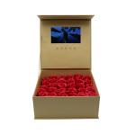 Presentation Marketing Greeting Gift Flower Jewelry Ring Lcd Screen video box