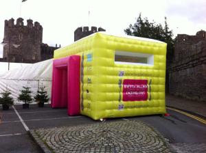 Wholesale Colorful Mini Inflatable Advertising Tent With High Temperature Resistance from china suppliers