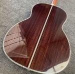 Custom OOO-45 AAAAA 5A Solid Wood Martin Style Cutaway Acoustic Guitar with