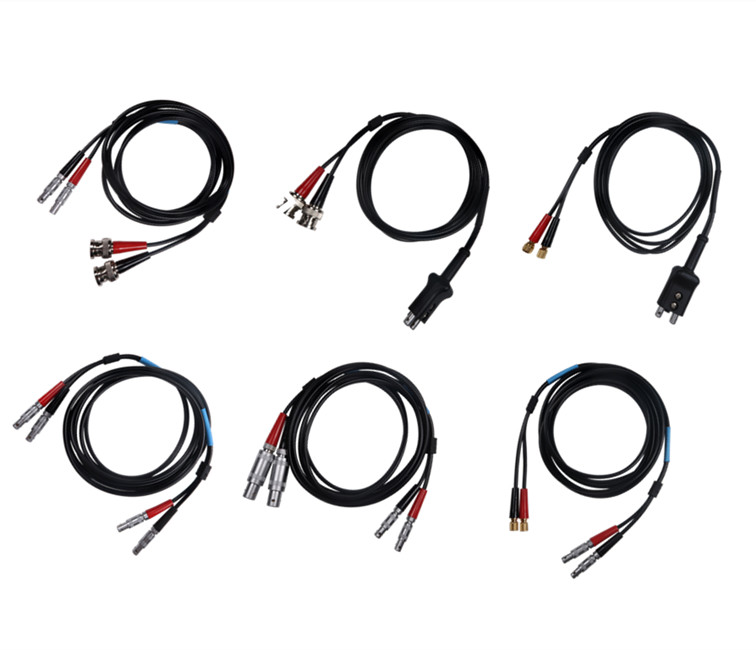 Dual Ultrasonic Cable 1.5m 1.8m 2m for Ndt Ultrasonic Flaw Detector