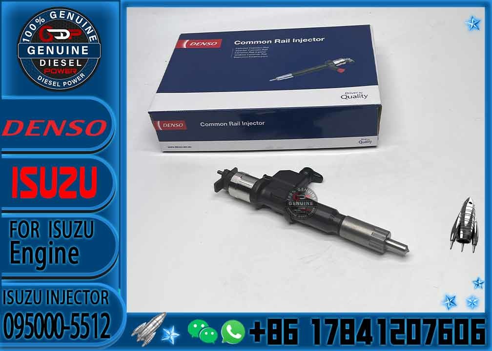 Fuel Injector 095000-5511/8-97603415-8/ 095000-5512 /095000-5517 /8-97603415-8 /095000-5513 For Hitachi ZX40-7 OR 6WG1