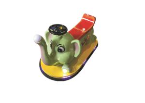 Wholesale Little Elephant Kids Bumper Car , Amusement Bumper Car Less Noise from china suppliers