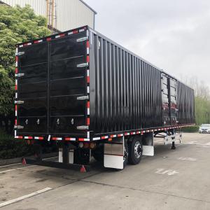 Wholesale Bulk Cargo Transportation 2 Axle13M Dry Van Semi Trailer from china suppliers