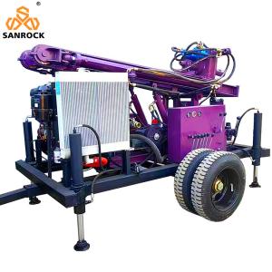 Wholesale Mobile Water Drilling Equipment Full Hydraulic Well Drilling Rig Water Well Drilling Rig Machine from china suppliers