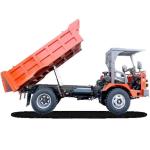 Diesel Engine Mini Truck 5 Ton Wheeled Mining Dump Truck For Mineral Industry