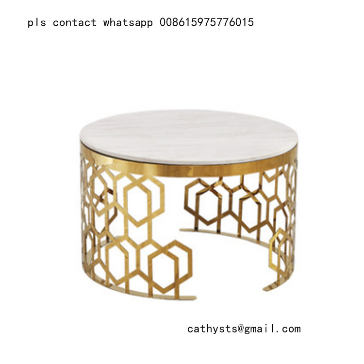 Nordic living room modern tempered glass stainless steel table base