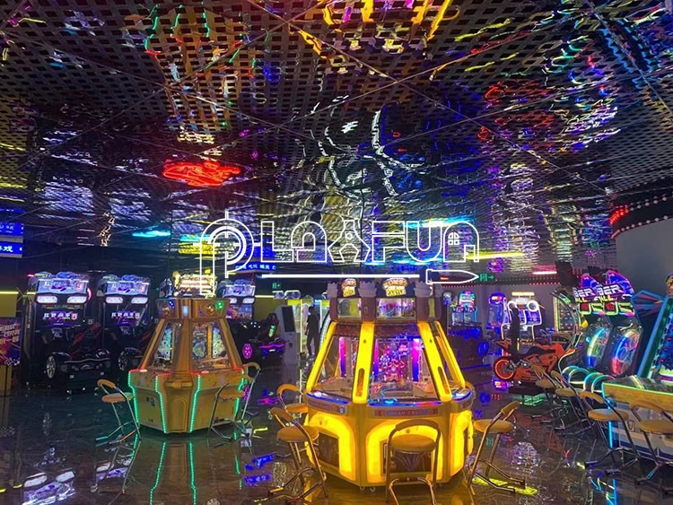 Playfun Dream castle Coin pusher machine ticket redemption lottery games arcade hall