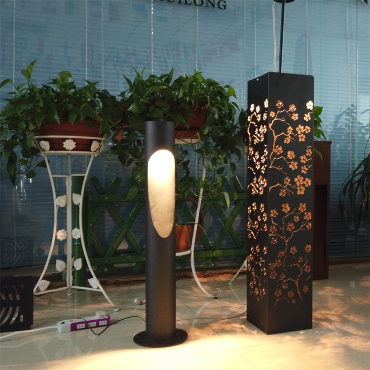 Light Outdoor Waterproofing Corten Bollard Light Modern Lawn Light 12Watt Garden Lights