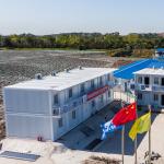 Modern Flat Pack Container Home Apartment Units House on Wheels for Temporary